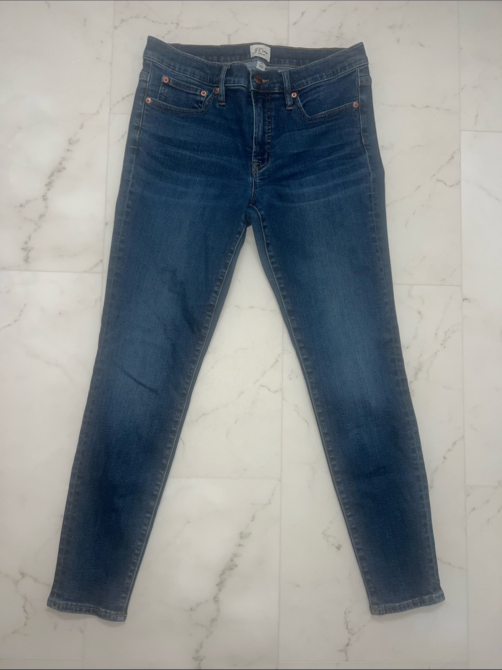 J. Crew Slim Skinny Jeans in Dark Indigo Size 30